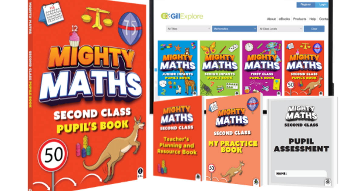 Mighty maths 2nd class primary maths programme gill education